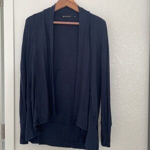 Dark Navy Cardigan: in size XXS from Athleta